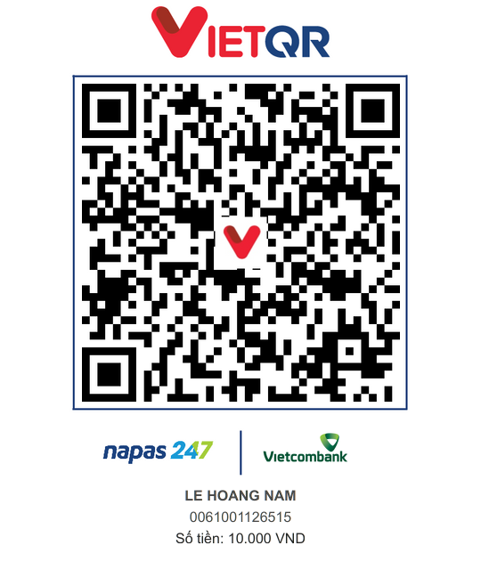 QR chuyển khoản ủng hộ Kinh Phật Giáo